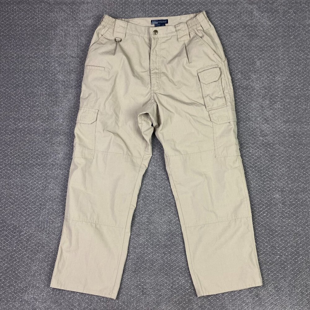 5.11 Tactical Series Taclite Pro Ripstop Cargo Pants Men's 34 x 30 Khaki